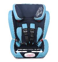 Кресло детское авто группа 1/2/3 ( 9-36 кг/ 1-12 лет) ИНДИГО ISOFIX синий SIGER (1/2)