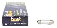 Светодиод T11*36 12V WHITE  3SMD (3528) S8.5 Маяк (12T11*36-W/3 SMD), шт.   (1/10)