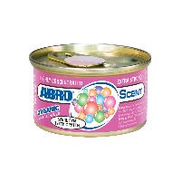 Ароматизатор на панель волокно банка металл ORGANIC БубльГум-ТуттиФрутти, 42 грABRO AS-560-BG-TF-RЕ