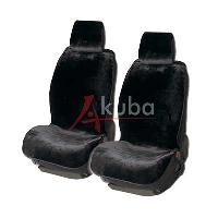 Накидки экомех мутон передний ряд (2 предм) ШАЛЕ, ЧЕРНЫЕ , к-т    (1/4) 