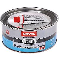 Шпатлёвка со стекловолокном Микро FIBER MICRO 1.0 кг. (1233) NOVOL (1/8)