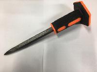 Зубило усиленное 300*18 с резиновым протектором, пика 