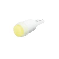 Светодиод T10 12V WHITE  1SMD W2,1*9,5d  фарфор SKYWAY S08201103