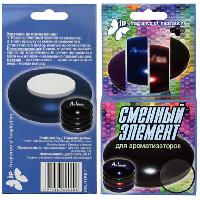 Ароматизатор на панель гелевый плоский футляр (Сменный элемент), 25 гр  Зеленый чай RFL-TYPE-1