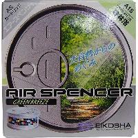 Ароматизатор на панель керамика банка металл AIR SPENSER (A-15) GREEN BREEZE/зеленый бриз