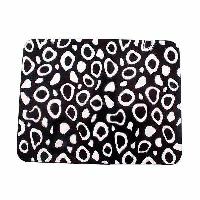 Коврик на панель плоский 180*140мм, принт ИРБИС, бело-черный SKYWAY S00401027