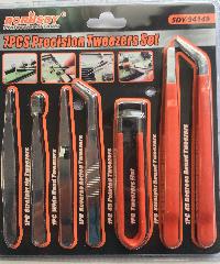 Пинцет (набор 7 предметов) блистер, к-т   SDY-94149