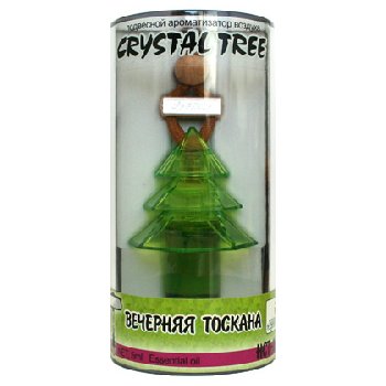 Ароматизатор подвесной жидкий Елочка Crystal Tree Вечерняя тоскана, 5мл  HCT- 163 (1/40)