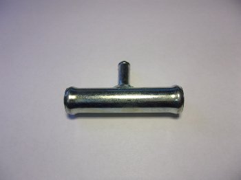 Трубка соединительная металл тройник д.16*14*16 мм (90*)  