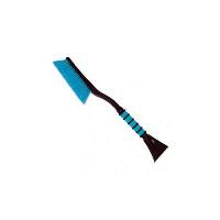 Щетка для снега со скребком, пластиковая ручка 63см, теплое покрытие, CU- 65 (уп.12 шт.)