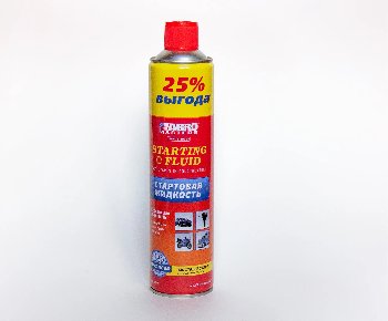 Быстрый старт, 650 мл, спрей, Starting Fluid  SF-650-XL-AM-RE, ABRO Masters (1/12)  