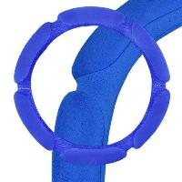 Оплетка замша Sponge classic, M (37-39 см) Синяя, 6 подушечек замша Синяя SKYWAY S01101017