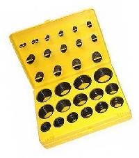 Кольца резиновые уплотнительные, черные, набор 404 шт, к-т  