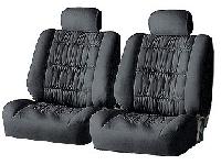 Чехлы экокожа, 3Dобъем, средний/задний ряд, Чeрный, 2 шт, к-т PRESIDENT (1101001-300 BK) AutoLand 