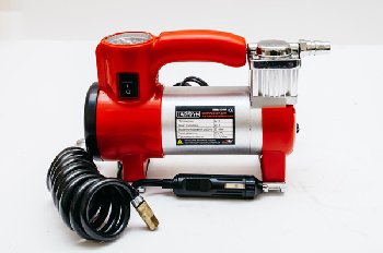 Компрессор ТАЙФУН 310H, 12V, штекер, 35л/мин, диодный сенсорный фонарь (1/10)