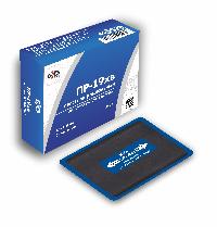 Пластырь резинокордный для радиальных шин  80*110 мм, 2 слоя, ПР-19 ХВ (холодн.вулканиз.)  (уп.10шт)