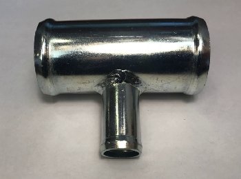Трубка соединительная металл тройник д.45*16*45 мм (90*) 