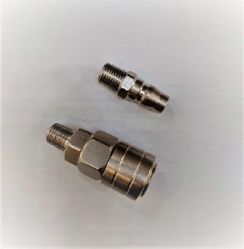 Разъем быстросъемный металл ASIA 40 SM+PM наружняя резьба 1/2" (к-т)