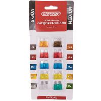 Предохранитель флажковый  (блистер 10 шт.) 5A-30A; к-т  SKYWAY S09302002 (1/500)