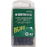 Бита отверточная BIT 6,3 длина 50мм PH-2 (10шт*50703) ударная, к-т   59703 SATA 