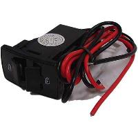 Разъем в штатную заглушку HONDA, 2 USB* 2.1 mA ,  YCL303 