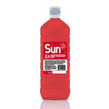 Омыватель стекла летний водоотталкивающий  (Стеклоомывающая жидкость) SUN, 2л (1/6) 