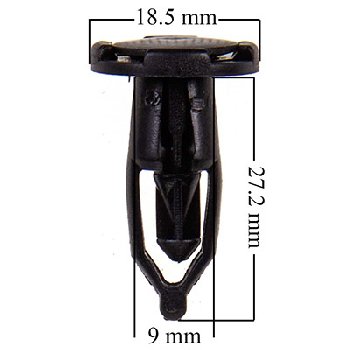 Пистон крепежный TOYOTA 175 SKYWAY S05601175, шт   (уп 25шт) 