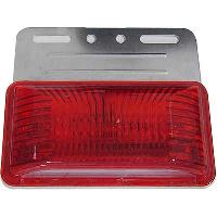 Фонарь габаритный 24V 12 SMD (+10SMD) 130* 70 мм, красный, шт.   (уп.2 шт)