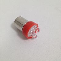 Светодиод T15 12V RED  3LED BA15s (МАЯК) (12T15-RED/3LED)