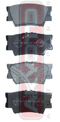 PF-1522 Тормозные колодки Akyoto AKD-6247 T.Camry ACV40/GSV40  06~   RR