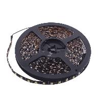 Светодиодная лента 12V,   5м, 300 SMD диодов 5050, черная основа, Белый свет  SKYWAY S03201033