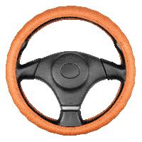 Оплетка кожа гладкая рельефная Base Gorilla-2 M (37-39 см) Коричневая SKYWAY S01102559		