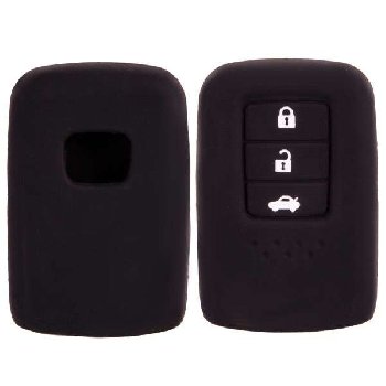 Чехол на ключ автомобильный силиконовый HONDA  ACCORD (3 кнопки) SKYWAY S05701065
