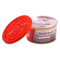 Ароматизатор на панель волокно банка металл SKYWAY ЧЕРНЫЙ ЛЕД S03406008