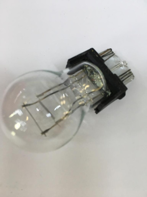Лампа б/ц 12V 21W/5W  W2.5*16d, под тонкое гнездо (61157 Бц ) (уп10/100 шт) двухконтактная