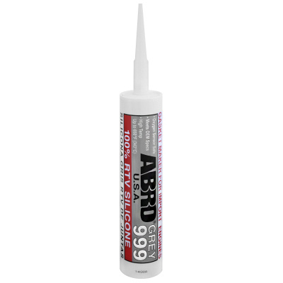 Герметик прокладка силиконовый OEM 999 (без запаха) Серый,310 ml (туба п/пистолет), SS-999 ABRO