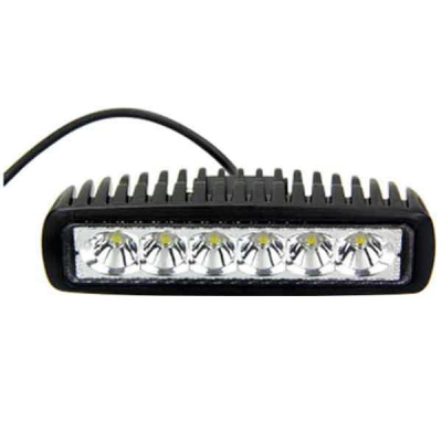 Фара светодиодная  152* 40* 40мм (6 диодов) 12/24V,18W, Дальний свет, шт. SKYWAY S07201007 (1/40)