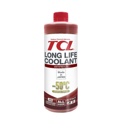 Антифриз Красный TCL -50C, 1л  (Япония)  LLC33145  (уп20шт)