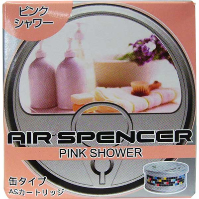 Ароматизатор на панель керамика банка металл AIR SPENSER (A-42) PINK SHOWER(зелень+яблоко)