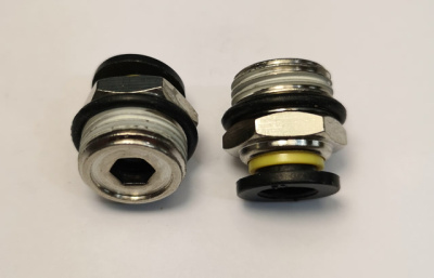 Фитинг переходной PC (прямой) d  8мм, наружняя резьба  М16*1,5 (уп.10шт)