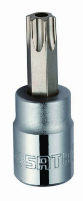 Наконечник 3/8" L48мм TORX с внутренним отверстием ТT-50, шт  22602 SATA  (1/6)