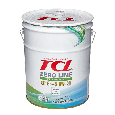 Масло моторное TCL Zero Line Fully Synth, Fuel Economy, SP, GF-6, 0W20, 20л   Синтетика