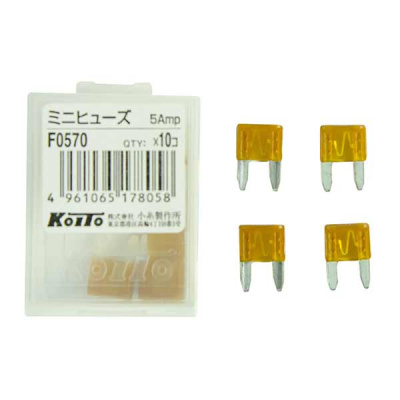 Предохранитель флажковый МИНИ   5 А KOITO (F0570) , шт   (уп 10 шт )