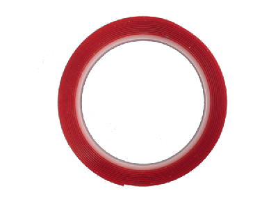 Скотч двусторонний прозрачный  8 мм  КНР