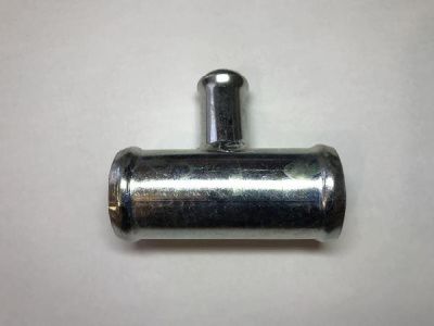 Трубка соединительная металл тройник д.32*16*32 мм (90*)  