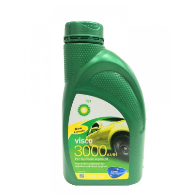 Масло моторное BP Visco 3000 10w40, 1L  A3/B4; API SL/CF п/синт. бенз/дизель (уп.12 шт.) 