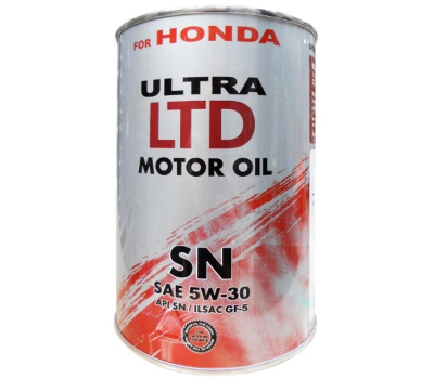 HONDA ULTRA  5W-30 SN, 1L метал уп (синтетика) 08218-99974   (1/24)