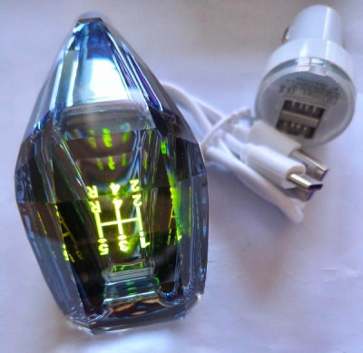 Ручка рычага МКПП декоративная с LED подсветкой 