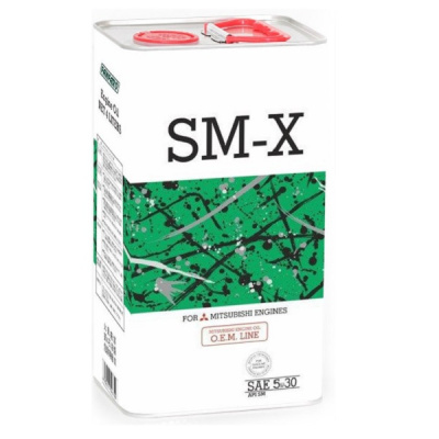 MITSUBISHI Motor Oil  5W30 SM, 4L  SM-X  метал уп (синтетика) (1/4)