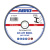 Круг отрезной по металлу 125*2,5*22мм (набор 3шт.), к-т  ABRO CD-12525-SET-R  